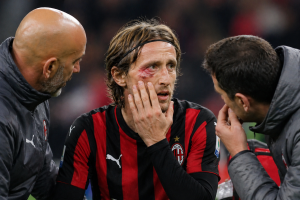 AC Milan Terpukul, Luka Modric Harus Akhiri Musim Karena Cedera Pipi