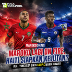 Maroko Lagi On Fire, Haiti Siapkan Kejutan? Duel yang Bisa Bikin Grup C Makin Ruwet!
