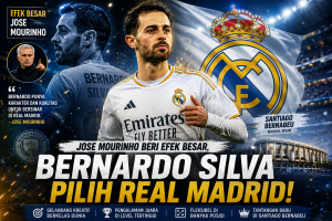 Bernardo Silva Segera Tinggalkan Etihad, Real Madrid Jadi Pelabuhan Baru