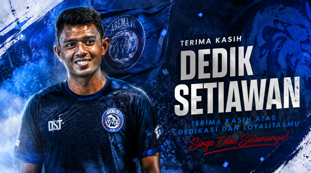 Perpisahan Emosional, Dedik Setiawan Resmi Tinggalkan Arema FC