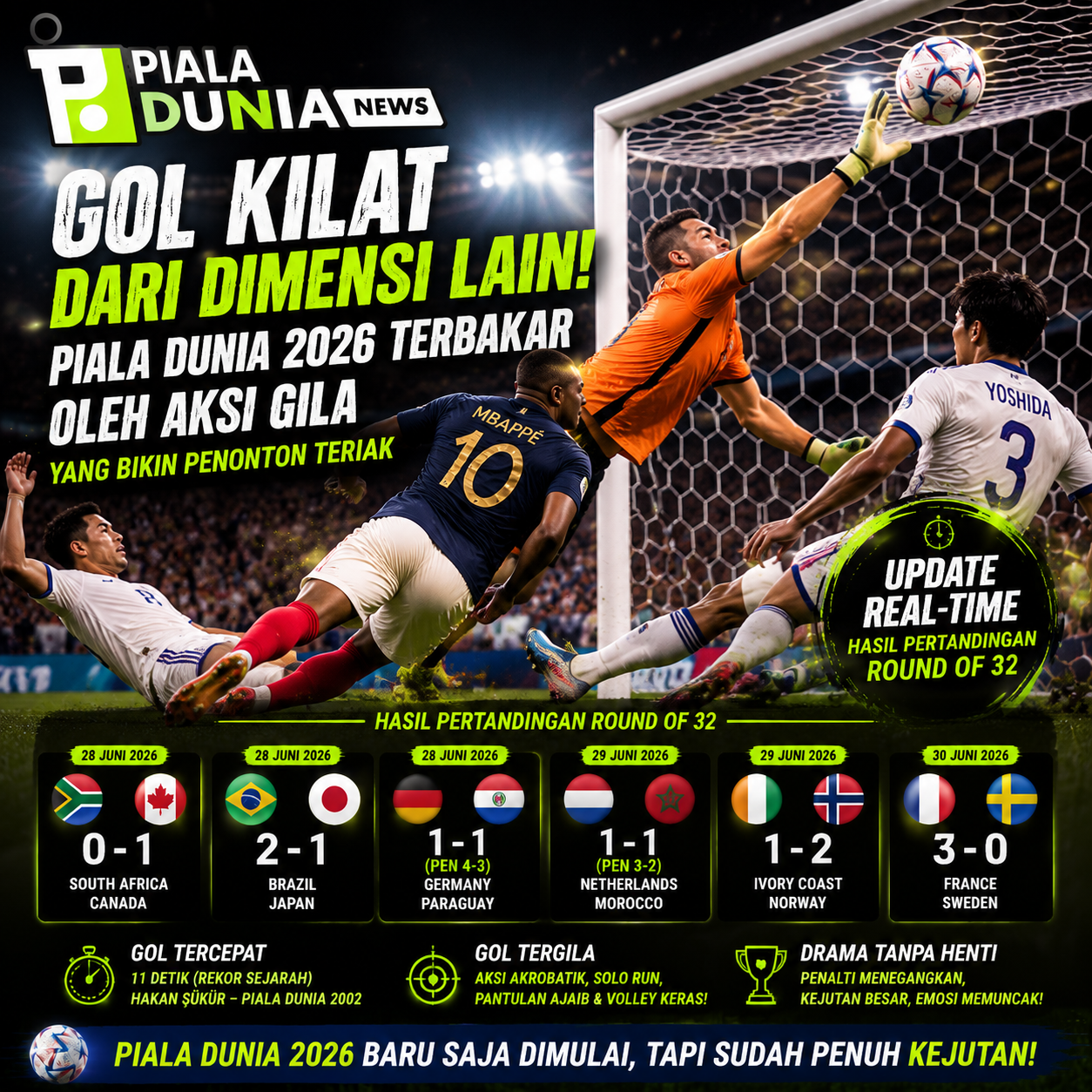 Fakta Piala Dunia